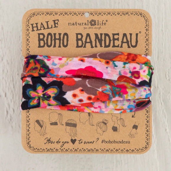 NATURAL LIFE Accessories - NEW floral boho bandeau headband